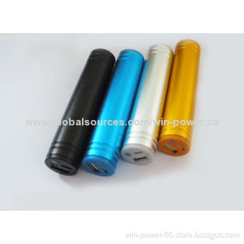 Pocket Power Banks with 2,800mAh Capacity, 5V/500mAh OutputNew